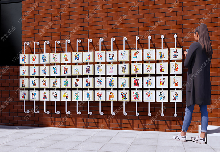 學(xué)?；?dòng)翻轉(zhuǎn)牌掛墻翻翻樂